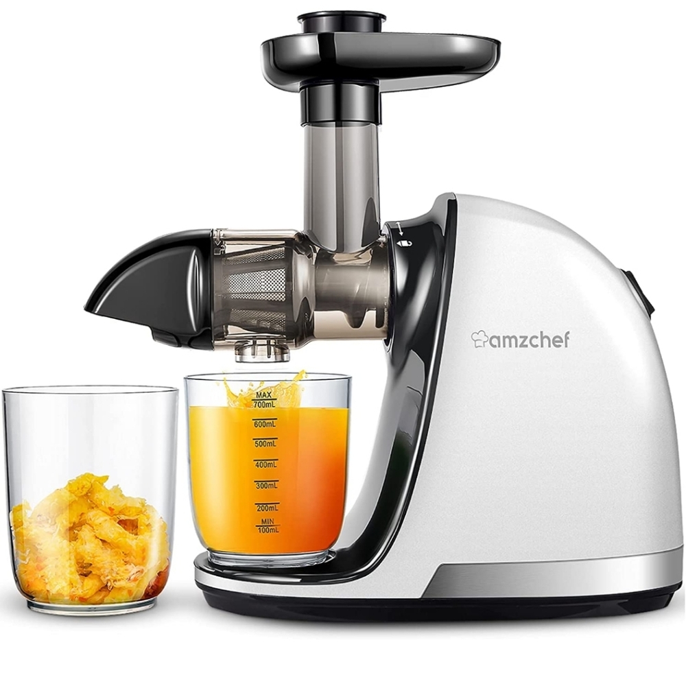 Cold press juicer masticating slow juicer